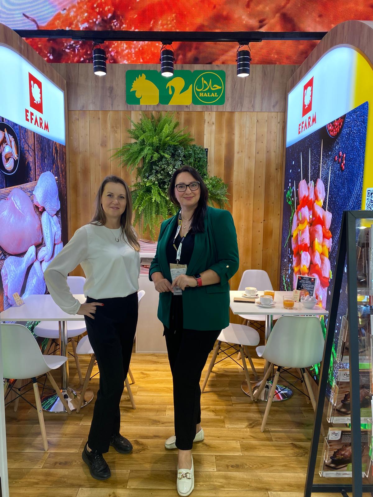 EFARM team at trade fair